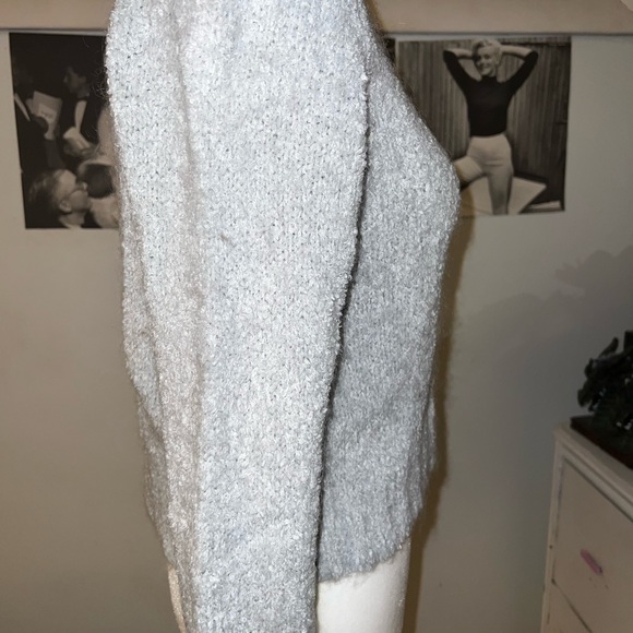 Express Silver Sweater 🤍 - Picture 3 of 4